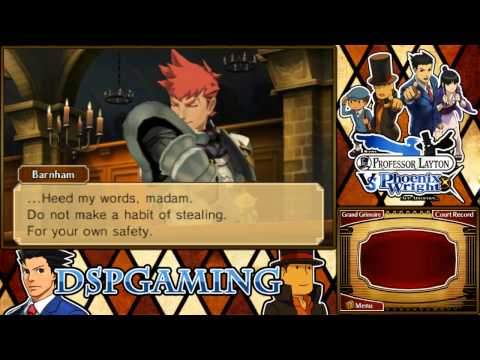 Prof. Layton vs. Phoenix Wright: Ace Attorney pt45 - Incantation Interrogation