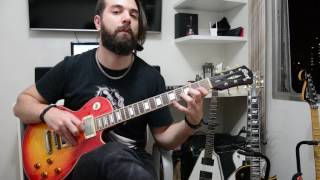 Video thumbnail for One last breath - Creed - Intro - Cort CR280 by Dave Martins