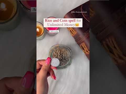 Rice and Money spell for Unlimited Money. Comment “Money” to claim! #money #moneytips #rich #remedy