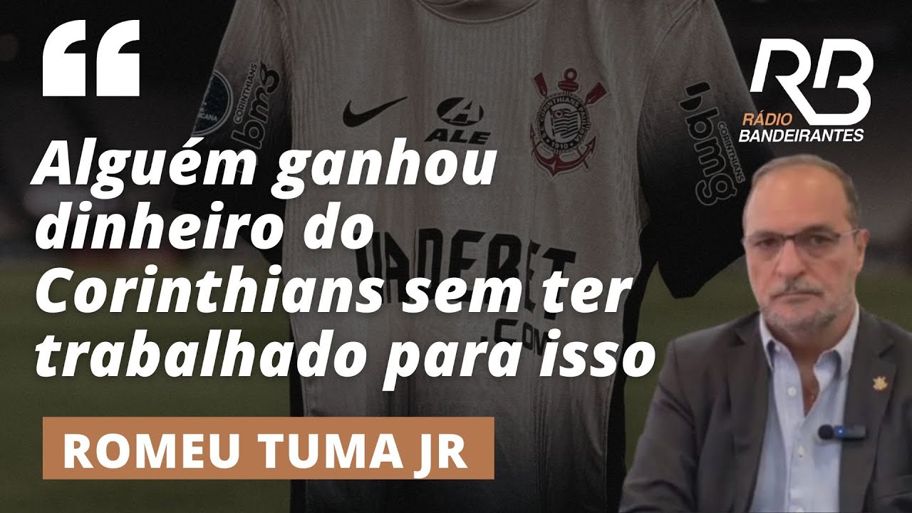 "No caso da “Vai de Bet”, o Corinthians é a vítima", afima Romeu Tuma Jr