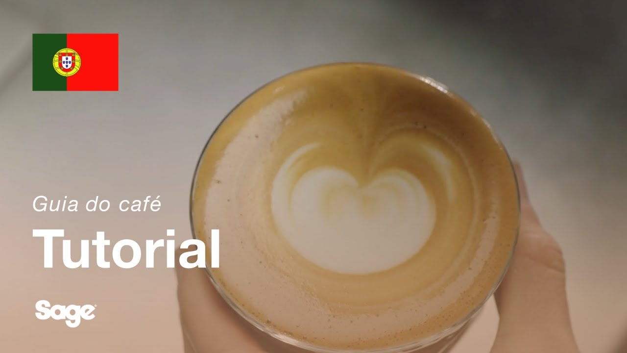 Tutorial de guia de café Breville - Como criar arte do leite: o ponto