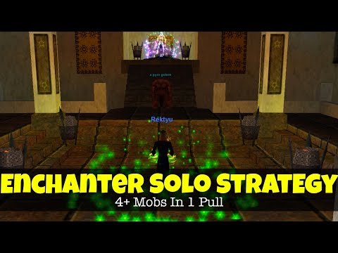 How To Pull 4+ Mobs In A Single Pull - Enchanter Solo Strategy - Everquest Project 1999