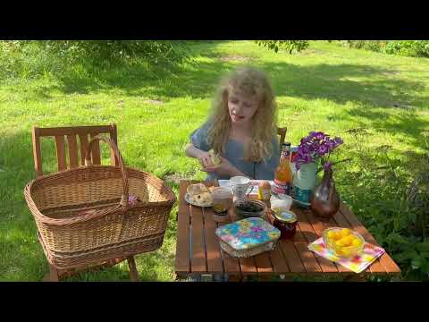 Picknick im Garten der Ferienwohnungen "Alte Bäckerei Gnade" auf der Insel Rügen #urlaub #nature
