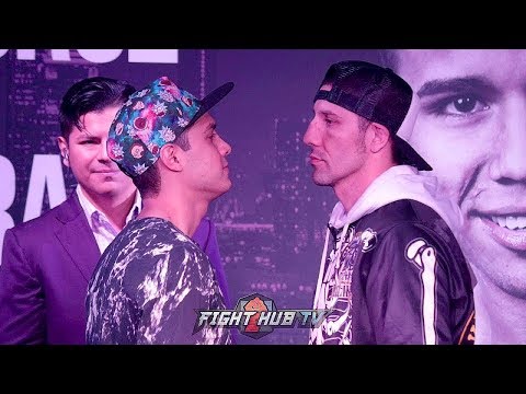 OMAR FIGUEROA & JOHN MOLINA HAVE INTENSE FACE OFF AHEAD OF THEIR CO MAIN EVENT FIGHT ON FOX