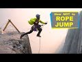 How Not To Rope Jump Extreme Rope Jumping Off Highlines