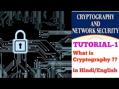 What is Cryptography ??||Cryptography and network security tutorial-1 In hindi /English ||