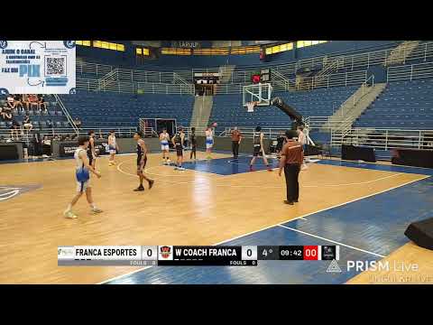SUB15  - FRANCA SP -  SEMIFINAL DO INTERIOR COPA FPB/ARB - FRANCA ESPORTES X W  COACH