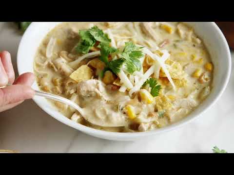 Creamy White Chicken Chili Recipe