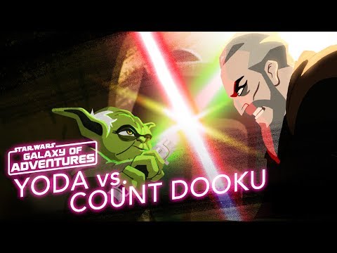 Star Wars Kids - Galaxy of Adventures | Yoda vs. Count Dooku