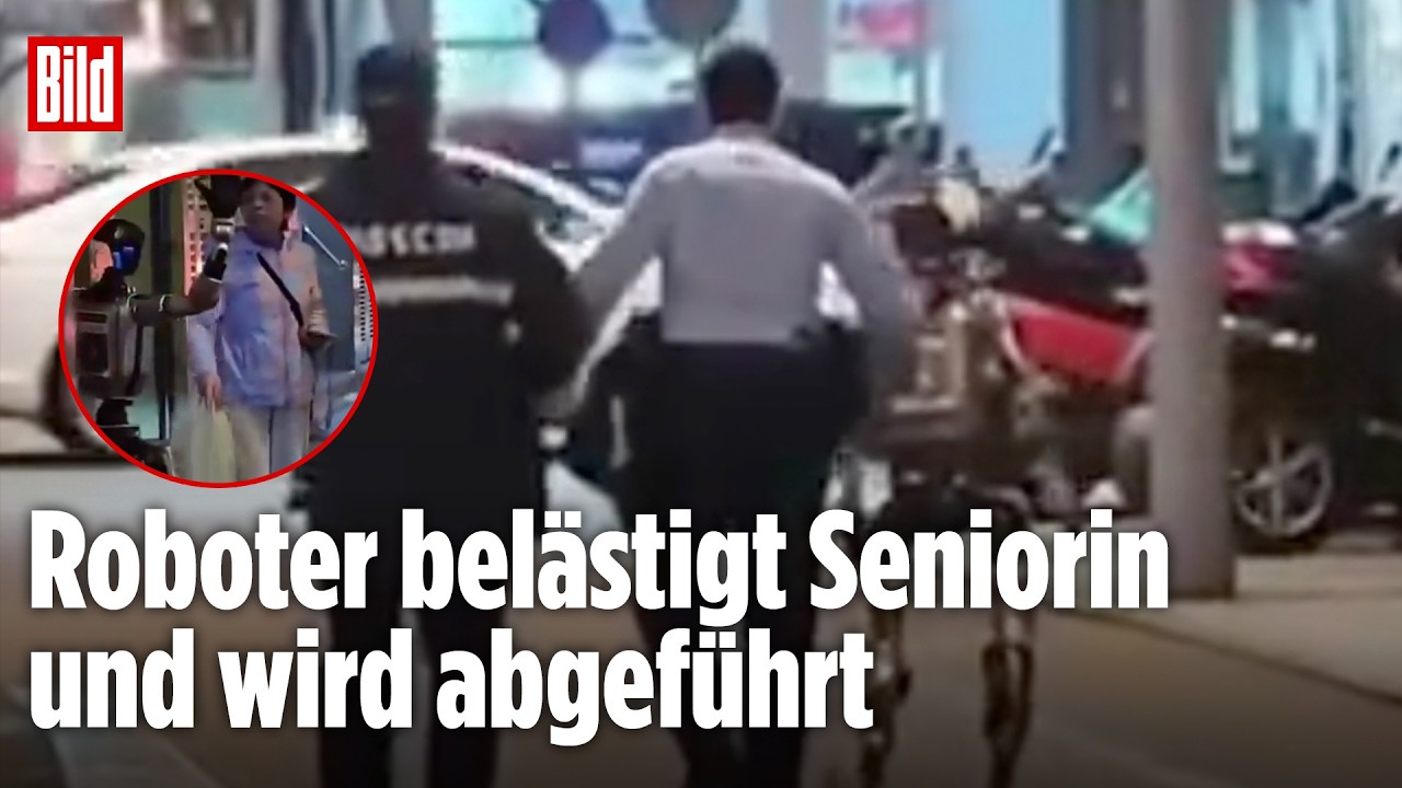 POLIZEI GREIFT EIN: PR-Roboter belästigt 70-jährige Frau auf Straße in Macau