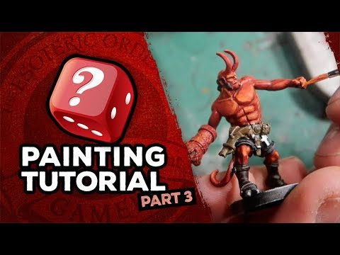 Painting Hellboy: Part 3