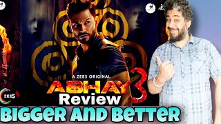 Abhay Season 3 Review, Abhay 3 Review, Zee5, Kunal Khemu | Manav Narula