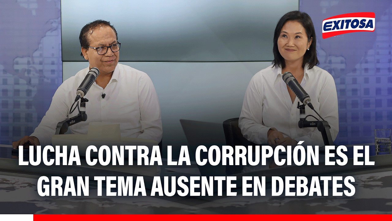 🔴🔵 Lucha contra la corrupción es el gran tema ausente en los debates de segunda vuelta