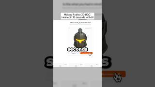 How to Make Roblox UGC with AI #roblox #robloxugc #robloxclothing #shorts