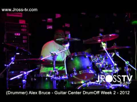 James Ross @ Alex Bruce - Guitar Center DrumOff Week 2 2012 - www.Jross-tv.com