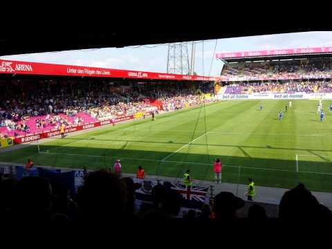 Austria Vienna Penalty v Everton