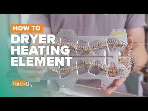 How to test and replace the heating element part # DC47-00019A on a Samsung dryer
