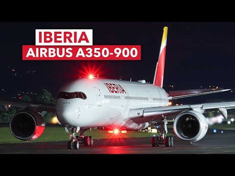 YouTube thumbnail for Iberia Airbus A350-900