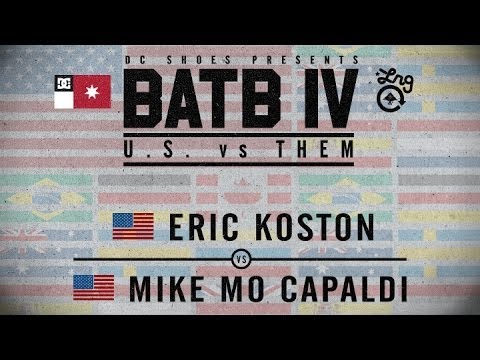 Mike Mo Capaldi Vs Eric Koston: BATB4 - Round 3