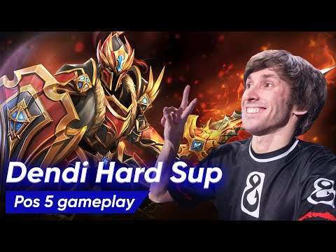 Dendi Dragon Knight Support | Full Gameplay Dota 2 Replay