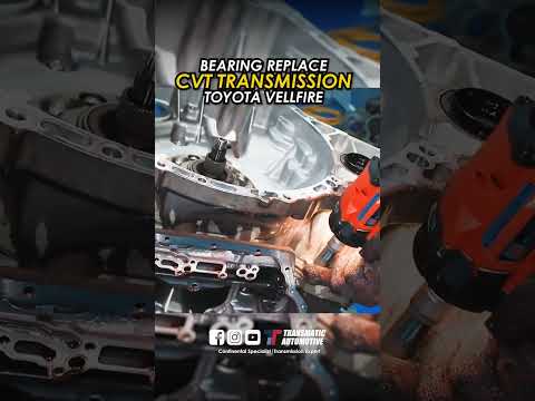 Toyota CVT Bearing Noise Problem.. #toyotavellfire #cvt #transmaticautomotive #bearing