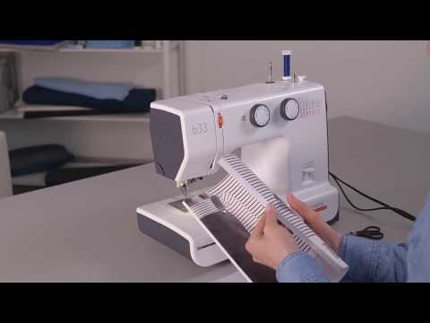 Bedienung, Stiche einstellen und nähen mit der bernette 33