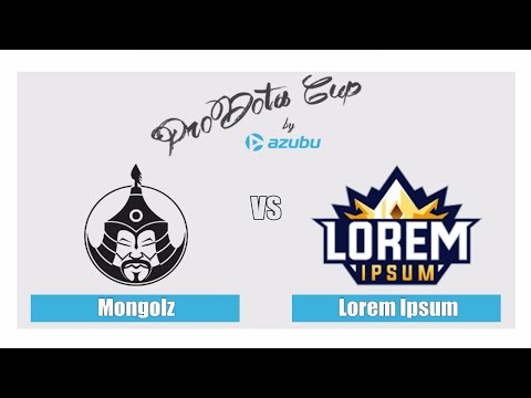 Mongolz vs Lorem Ipsum Game1 - ProDota Cup Sea #9