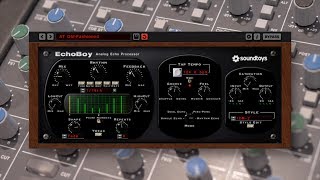 Soundtoys EchoBoy Presets // Audiotent Plex