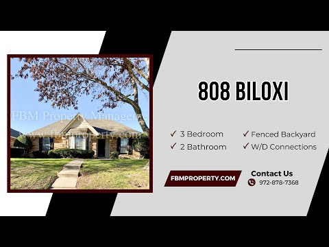 Biloxi Units / Mor-Pat - BZ - Video 2 of 2