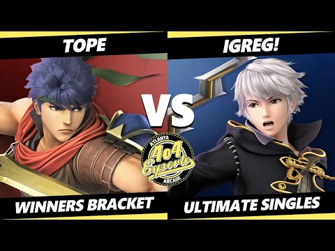 4o4 Smash Night 51 - Tope (Ike) Vs. iGreg! (Robin) SSBU Ultimate Tournament