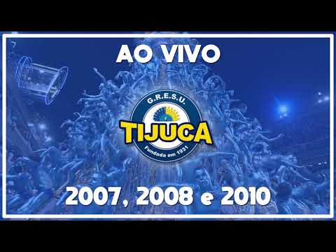 Unidos da Tijuca 2007, 2008 e 2010 - Sambas gravados na rádio Fm O Dia - Áudio ao vivo