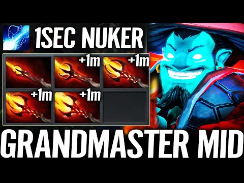 🔥 LIQUID Storm Spirit MID DAGON Fast Build — 1SEC NUKER MAX MAGIC Grandmaster Player Dota 2 Pro