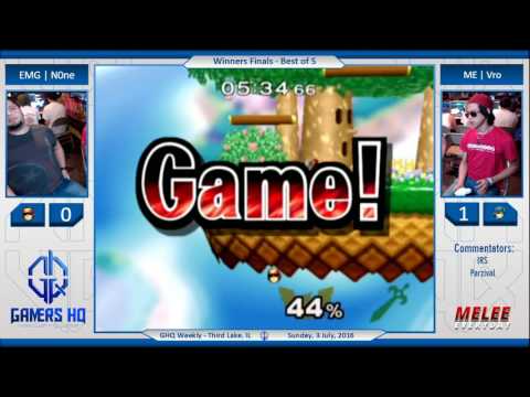 GHQ Weekly [7/3/16] - EMG | n0ne (C. Falcon) vs. ME | Vro (Marth) - SSBM - Winners Finals