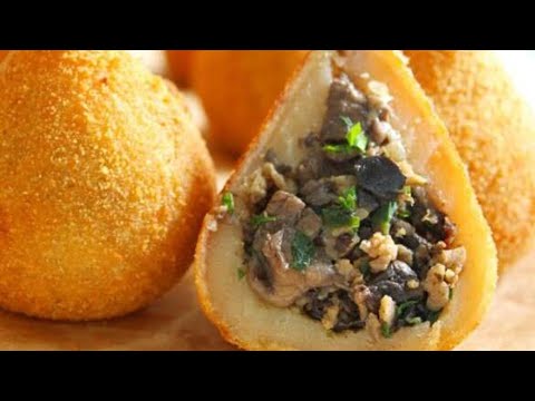 Vegan Coxinha - Potato Dough and 3 Different Fillings
