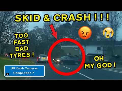UK Dash Cameras - Compilation 7 - 2026 Bad Drivers, Crashes & Close Calls