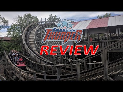 Video review of American Thunder by Canobie Coaster