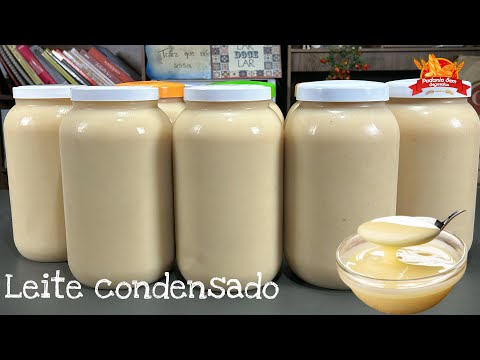 Leite Condensado Caseiro Econômico - campeão de economia na minha padaria