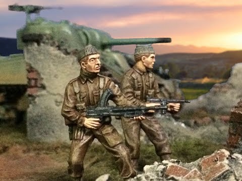 Airfix British Commandos part 1 - "Jerry must die"