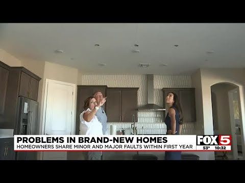 As homeowners share ongoing problems in new-build homes around Las Vegas, is quality falling betw...