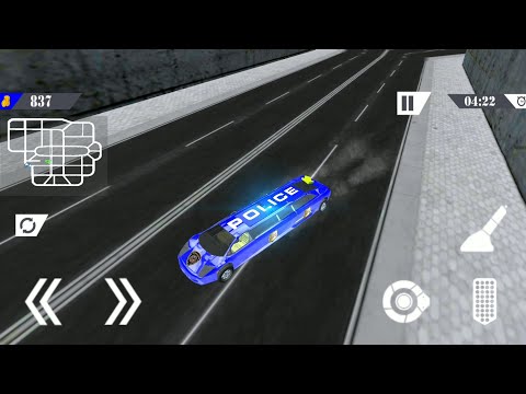 US Police limousine Car Transporter - Best Android Gameplay #1