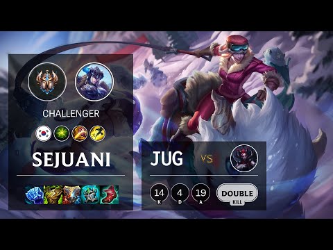 Sejuani Jungle vs Elise - KR Challenger Patch 11.15