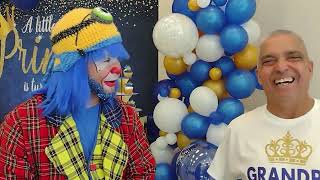 Payaso Pikorete Celebrando el Cumpleaños de Myilo en Haines City Fl Review Testimonio