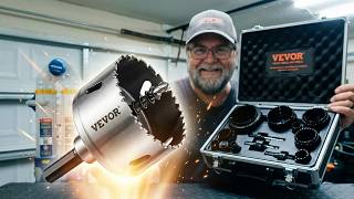 Never Struggle With Hole Saws Again! VEVOR Kit Review