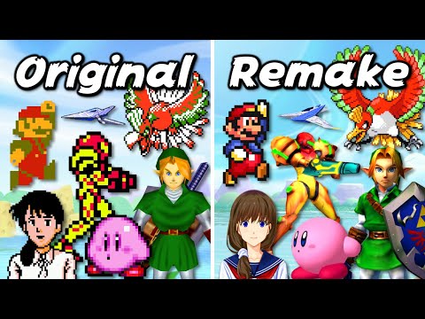 Every Nintendo Remake Compared to Its Original (1985 - 2026)