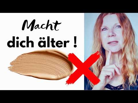 THESE 5 MISTAKES YOU SHOULD ABSOLUTELY AVOID WHEN OVER 50 IS USEING FOUNDATION!