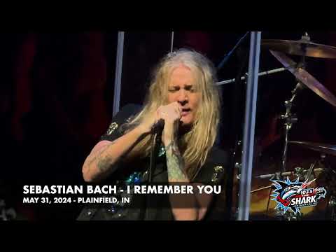 Sebastian Back performs his Skid Row hit "I Remember You" in Plainfield, Indiana on May 31, 2024