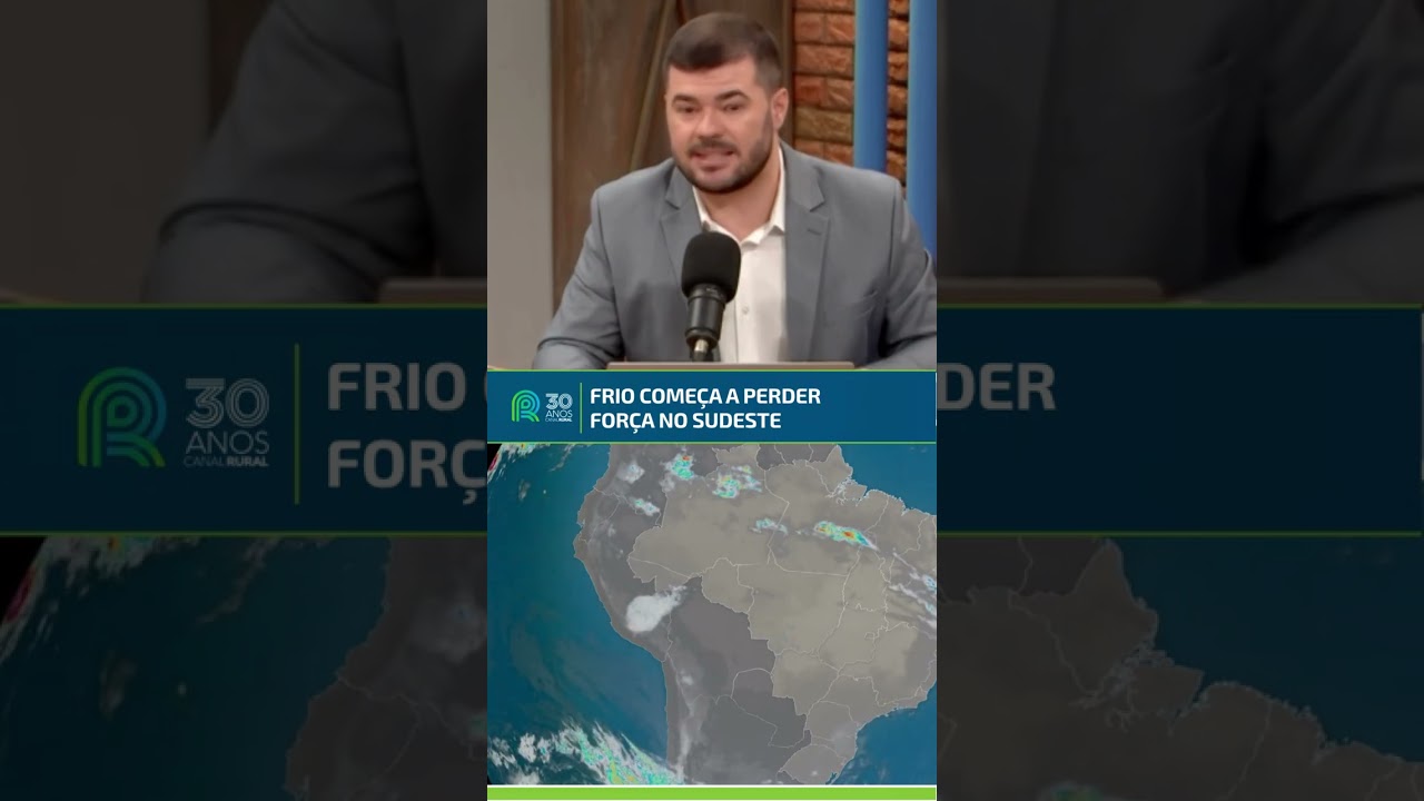 Frio começa a perder força no Sudeste | Previsão do tempo