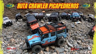 🌍RUTA Crawler PICAPEDREROS🌍 con el 🔰MJX ALL ROCK H8H🔰 SEPTIEMBRE 2025