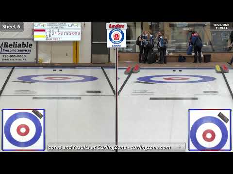 Trina Ball vs. Jessica Wytrychowski - Draw 8 - Curling Stadium Alberta Curling Series #3