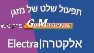 פרק #30 הוראות תפעול והסברים לשלט מזגן אלקטרה RC3
